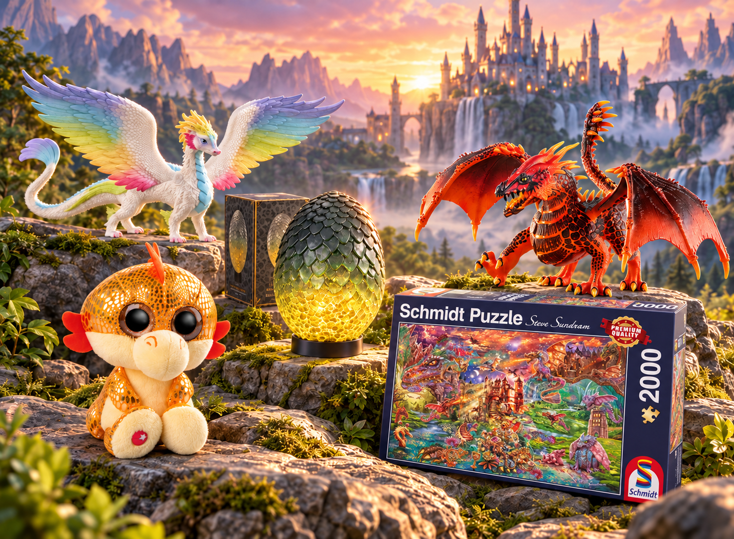 Drachen und Greife – mächtige Fantasywesen